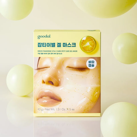 Goodal Cheonggyul Vita C Spot Care Gel Mask Set (5 sheets)