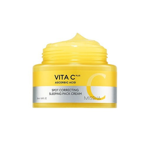 MISSHA Vita C Plus Sleeping Pack Cream 50ml (2 pack)