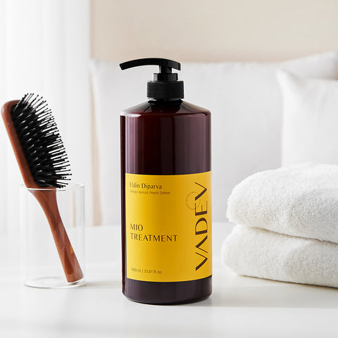 Vadev 1+1 Hair Treatment 1000ml - Salon-Size Protein LPP Repair Treatment (Bayberry Orchard & Love & Destiny Scents)