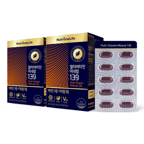 Nutrione Multi-Vitamin & Mineral 139 60 Capsules (2 Pack)