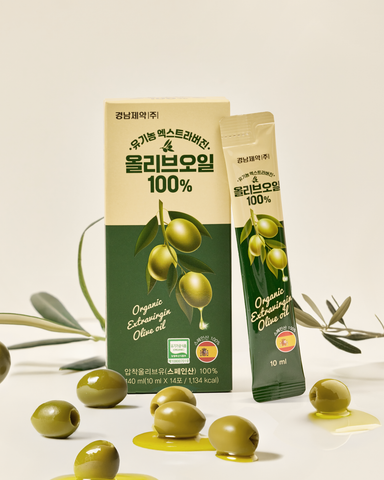 Kyungnam Pharm Organic Extra Virgin Olive Oil 140ml (14 Sachets)