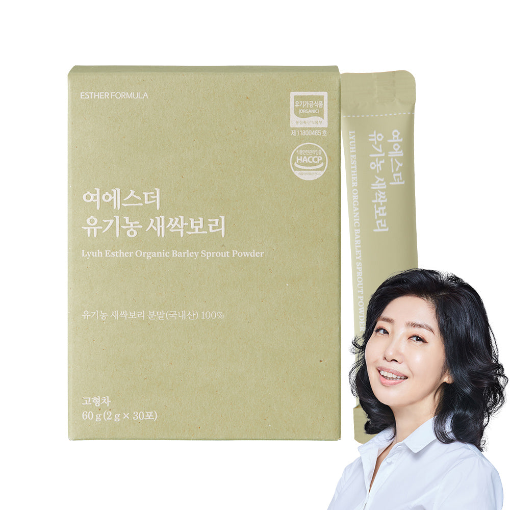 Esther Formula Organic Barley Sprout (Korean Outdoor-Grown)