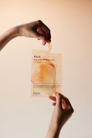 Abib Mild pH Sheet Mask - Glutathione Some Fit, 10 sheets (1 pack)