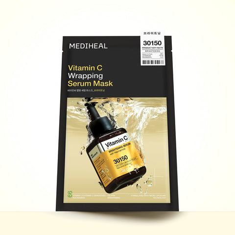 Mediheal Vitamin C Wrapping Serum Mask Brightening 10 Sheets