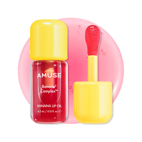 Amuse Banana Lip Oil 8-Piece Set (4.5ml x 8)