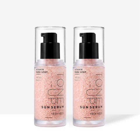 VELY VELY Vitamin Tone-Up Sun Serum 30ml (2 Pack)
