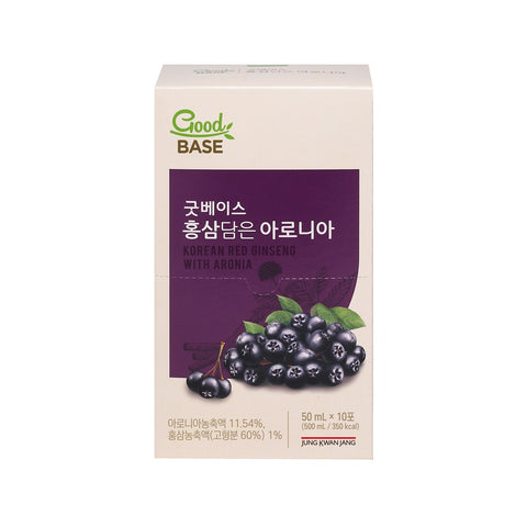 JungKwanJang Good Base Aronia with Red Ginseng 50ml x 30 Sachets