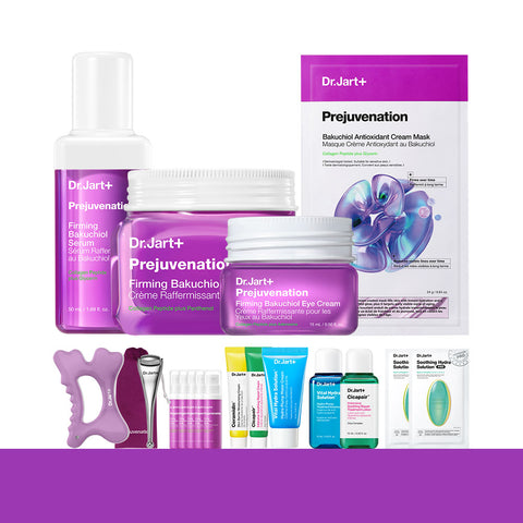 Dr.Jart+ Prejuvenation Firming Bakuchiol Cream 50ml + Serum 50ml + Eye Cream 15ml + Mask Pack 1pc