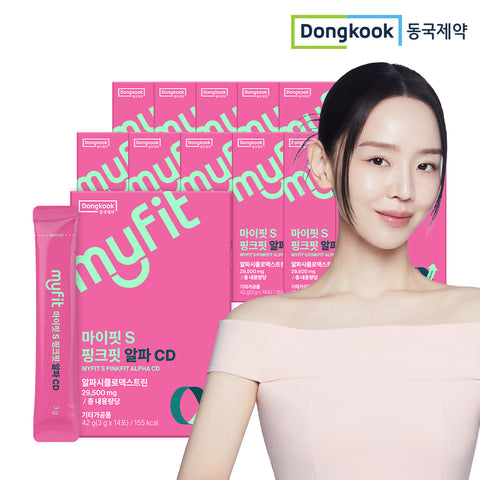 DongKook MyFit S Alpha CD ¥á-Cyclodextrin Powder 14 Sachets x 12 (6+6)