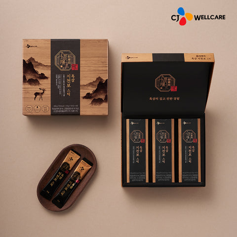 CJ Wellcare Hanppuri Black Ginseng Jicheonbo Stick 10g x 30 Sachets (1 Pack)