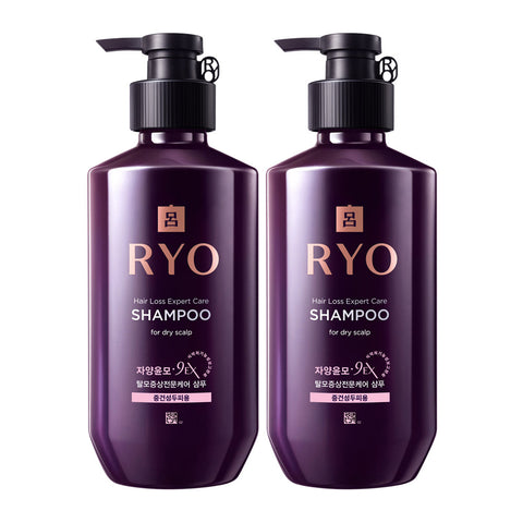 Ryo Ja Yang Yunmo 9EX Hair Loss Care Shampoo 400ml (2-Pack)