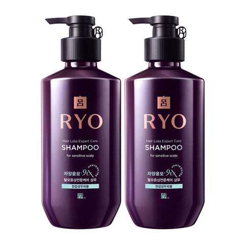 Ryo Ja Yang Yunmo 9EX Hair Loss Care Shampoo 400ml (2-Pack)