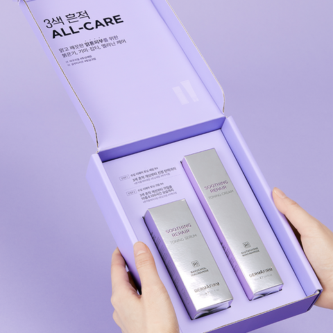 Dermafirm Soothing Repair Toning 2-Piece Gift Set (Serum 30ml + Cream 50ml)