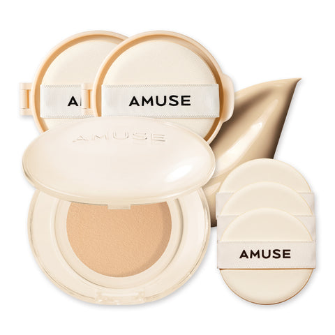 Amuse Dew Jelly Master Cushion Main + 2 Refills Shade 03 Honey 45g