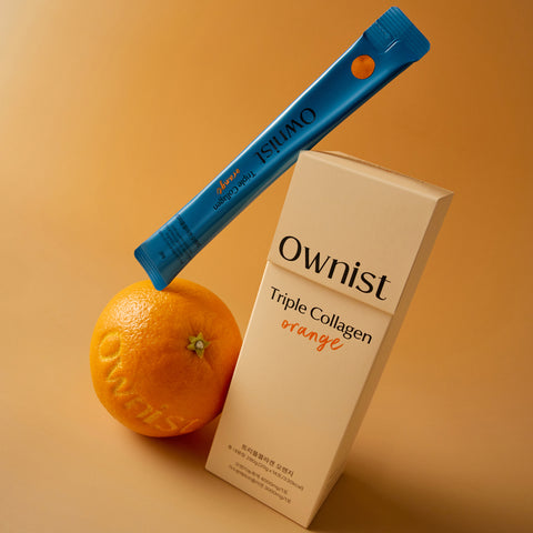 Ownist Triple Collagen Low-Molecular Liquid Collagen (12 Boxes) Orange 20g x 14 Sachets
