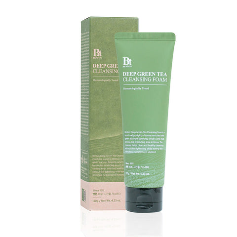 Benton Deep Green Tea Cleansing Foam 120g