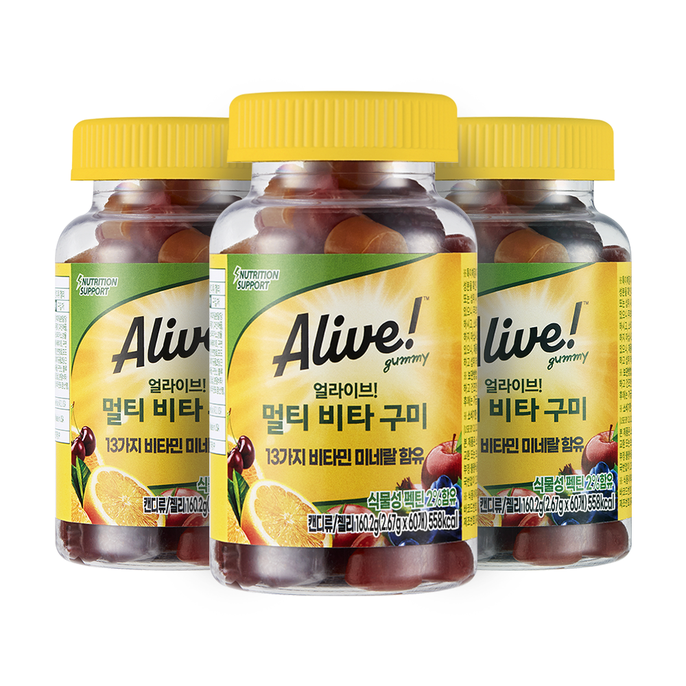 Alive Multi Vita Gummy (60 gummies (3 Pack))