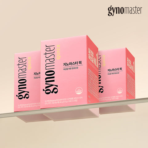 Newtree GinoMaster Quick Respecta Women's Vaginal Health Probiotics 3-Month Supply (30 Sachets x 3) 5 Billion CFU