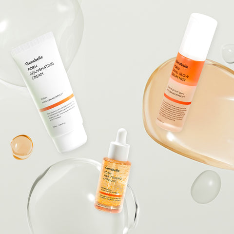 Genabelle PDRN Radiance & Elasticity 3-Piece Set (Radiance Mist + Vita Toning Ampoule + JaSaeng Cream)