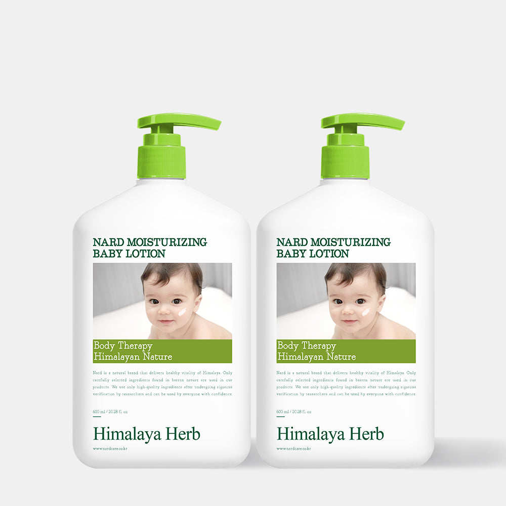 Nard High-Moisture Baby Lotion 600ml (2 Pack)