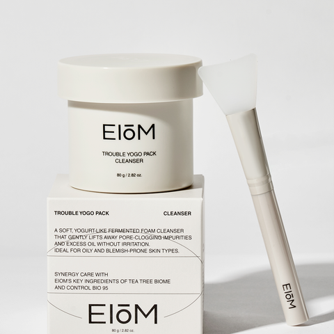 Eiom Trouble Yogurt Pack Cleanser 80g (2pcs) + Spatula