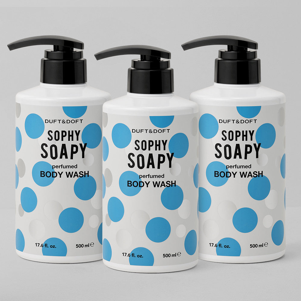 Duft&Doft Perfumed Body Wash 500ml (3 Pack)