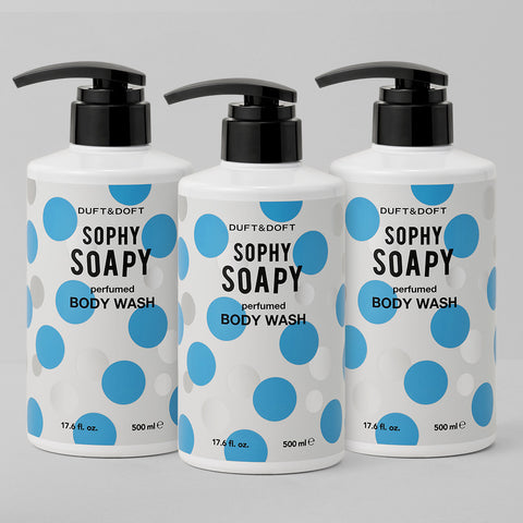 Duft&Doft Perfumed Body Wash 500ml (3 Pack)