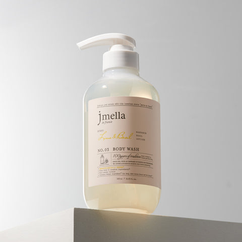 jmella Lime & Basil Perfume Body Wash 500ml