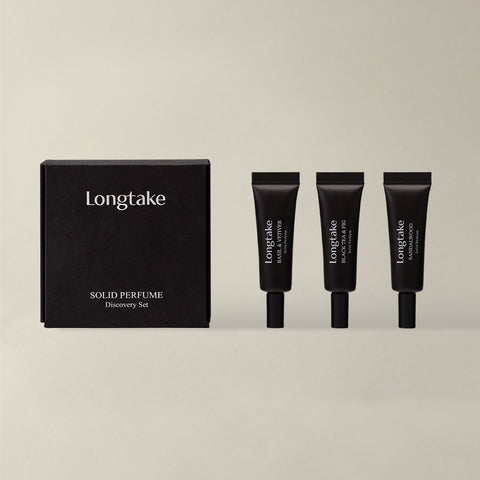Longtake Solid Perfume Discovery 3-Piece Kit