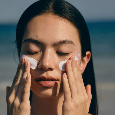 Aromatica Sun Care Set: Rosemary Moisture Barrier Sun Cream 50ml & Aloe Vera Gel 500ml