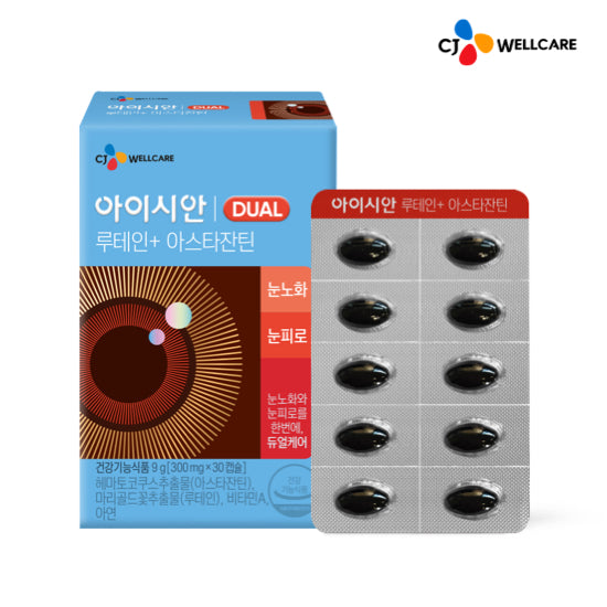 CJ Wellcare ¾ÆÀ̽þÈ Lutein + Astaxanthin, 30 Capsules (1 Month)