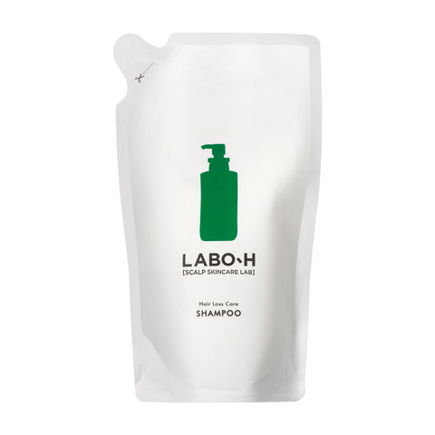 Labo H Anti-Hair Loss Shampoo - Mild Acidic Vegan Large Set 400ml + 400ml Refill + 180ml