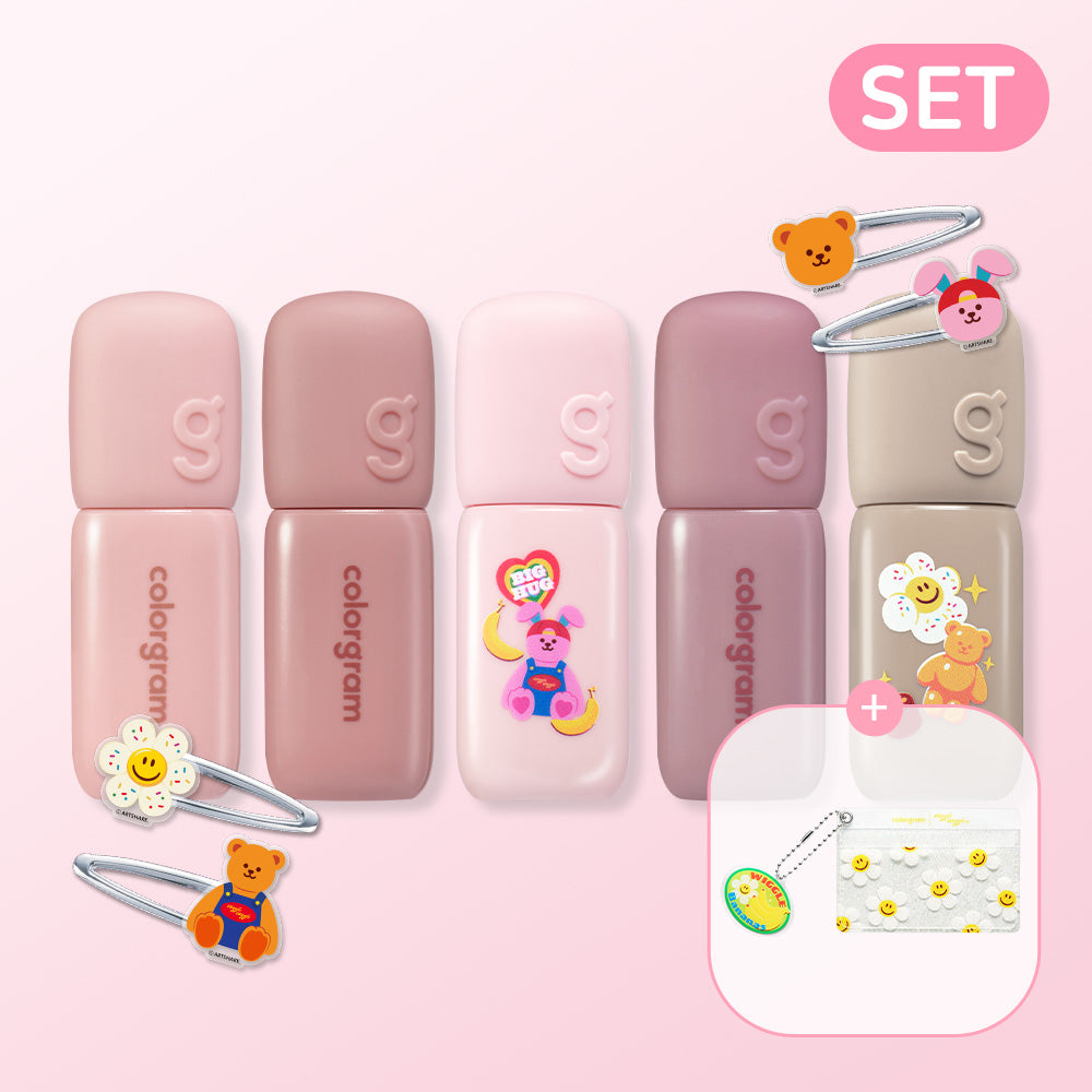 Colorgram Geek Nude Color Cover Tint 5g 5-Shade Full Set