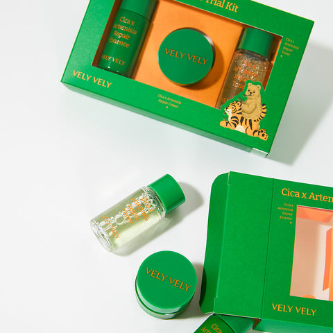 VELY VELY Cica Injin Mugwort Repair Trial Travel Kit (3 piece)