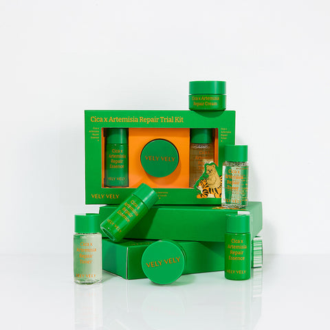 VELY VELY Cica Injin Mugwort Repair Trial Travel Kit (3 piece)