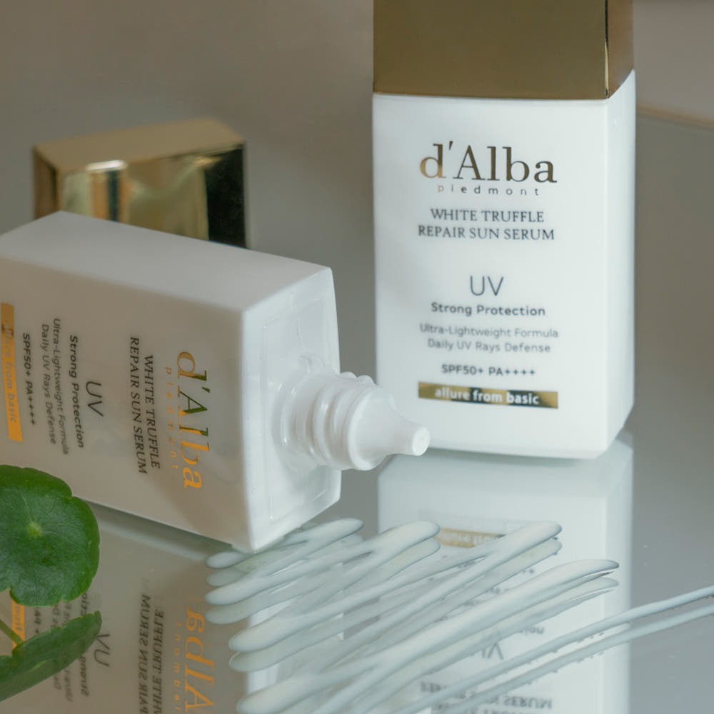 d'Alba White Truffle Repair Sun Serum 35ml Double Pack