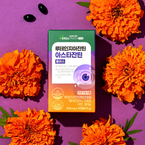 Celltrion InnerLab Lutein Zeaxanthin Astaxanthin Plus 500mg 30 Capsules (6 Pack)