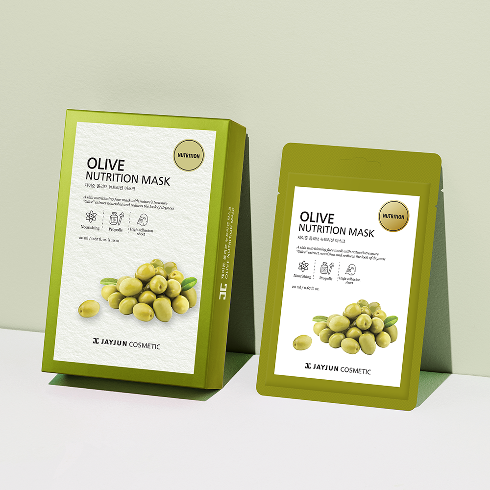 JAYJUN Olive Nutrition Mask 10 Sheets
