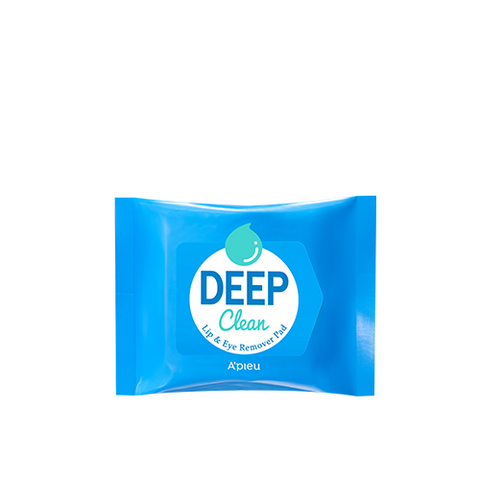 A'PIEU Deep Clean Lip & Eye Remover Pads 20 pads (37 g)