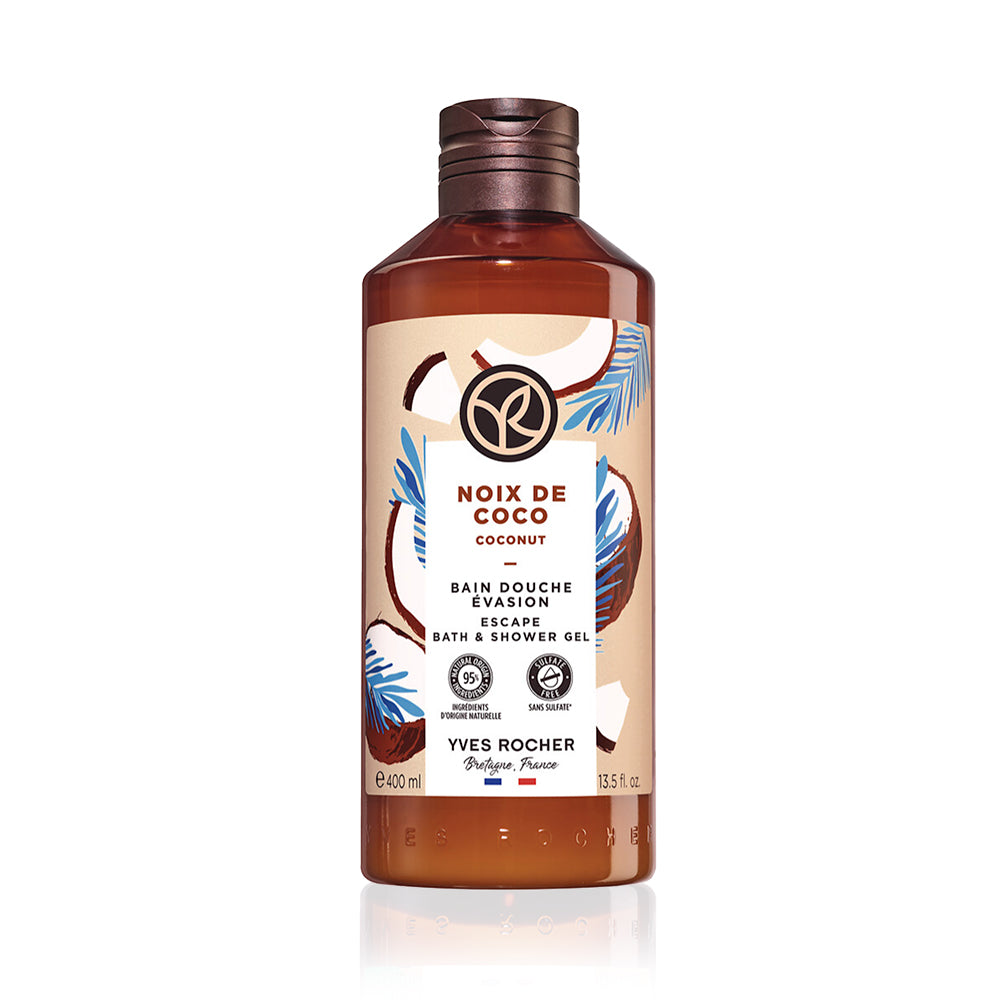 Yves Rocher Coconut Shower Gel 400 ml (1pc)