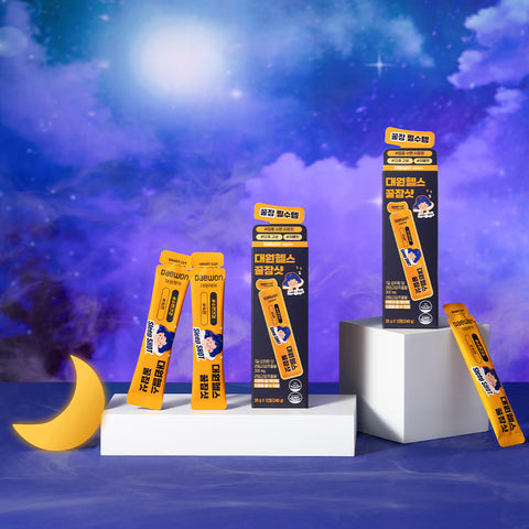 Daewon Health Honey Sleep Shot (Lime Peel Extract 12 Sachets x 5)