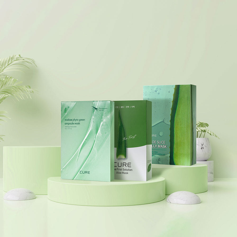 Kim Jeong Moon Aloe Mask Pack (Total 10 Sheets)