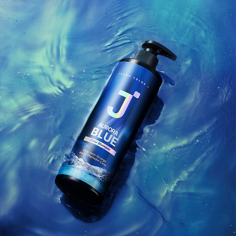 Jsoop Color J Aurora Color Shampoo (Blue) 380ml