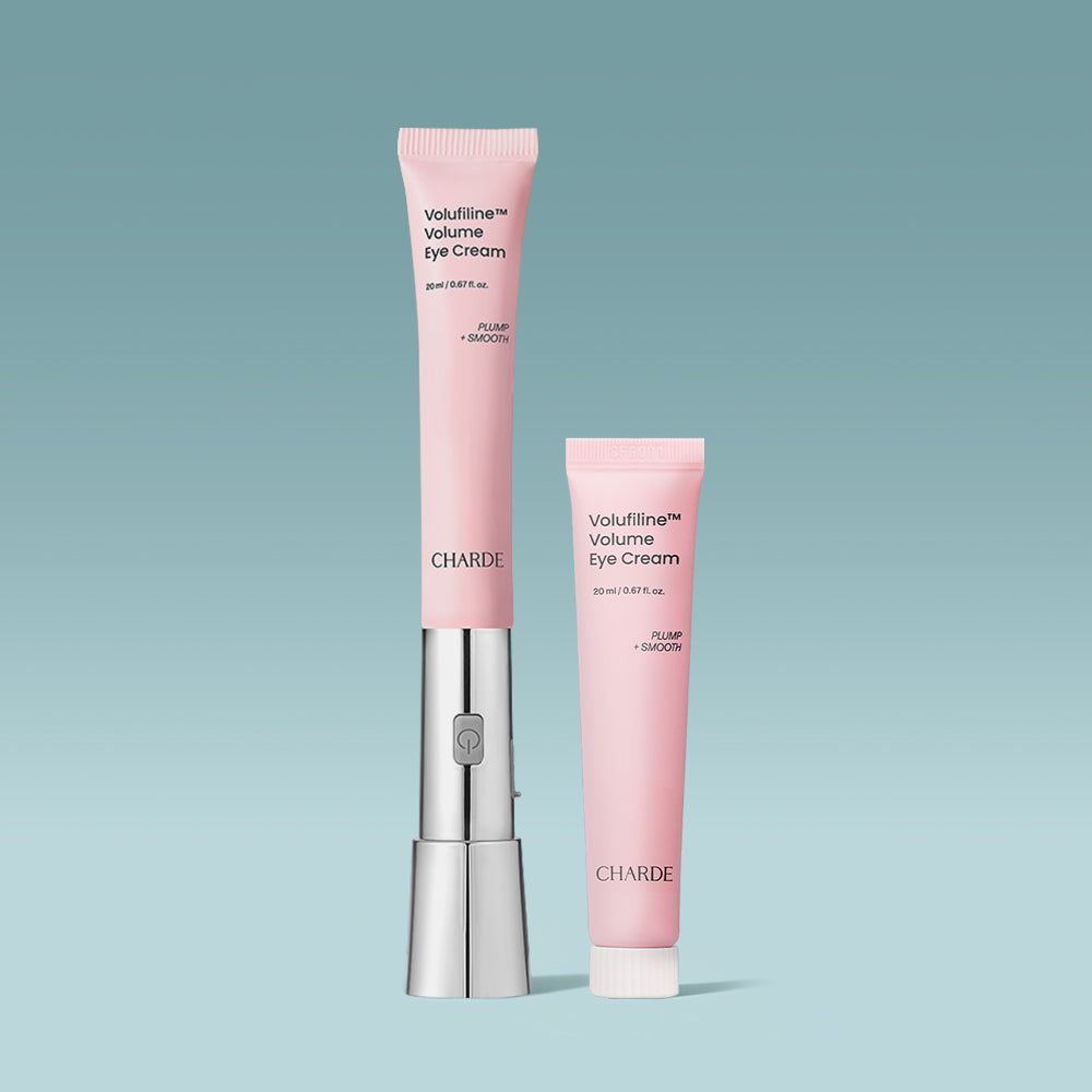 Charde Volume Eye Cream Set (Device + Eye Cream + Refill)
