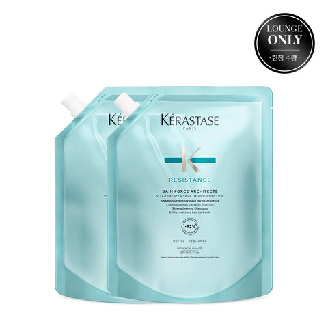 Kerastase Bain Force Architect Shampoo 1 L (2 x 500 ml refill)
