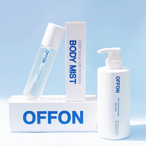 Offon Cooling Body Set (Body Wash + Body Mist)