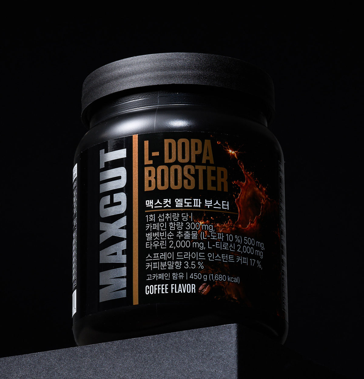HealthHelper Maxcut Eldopa Health Booster L-Tyrosine & Taurine Pre-Workout with Natural Caffeine 450g