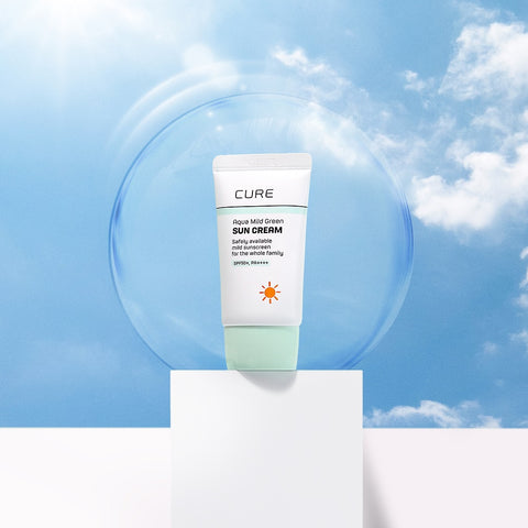 Kim Jeong Moon Aloe CURE Aqua Mild Green Sun Cream 40ml (2-Pack)