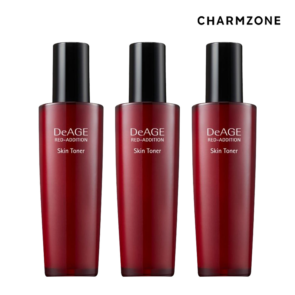Charmzone DeAge Red Edition Skin Toner 120ml (3 Pack)