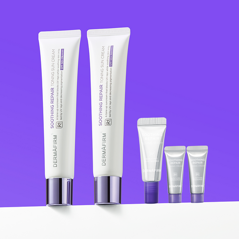 Dermafirm Soothing Repair Toning Sun Cream R4 40g (2 Pack)